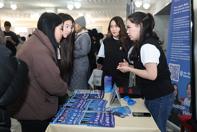 KRSU presented at the exhibition of Eurasian Education in Bishkek