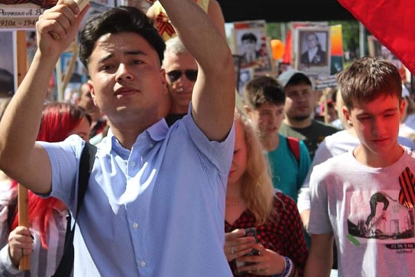 KRSU students honored the memory of the heroes of the Great Patriotic War