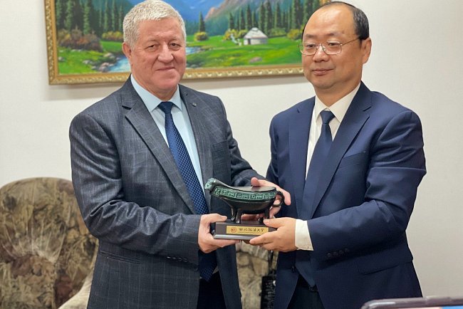 KRSU and the Institute of Criminal Law of the Northwestern University of Political Science and Law of China discussed the prospects for cooperation