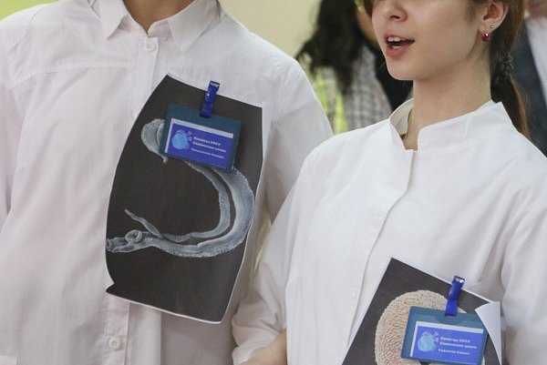 The KRSU team won the First Interuniversity Olympiad in Medical Parasitology