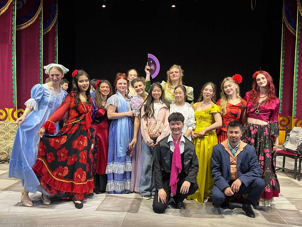Career guidance tour KRSU: performances in the regions of Kyrgyzstan