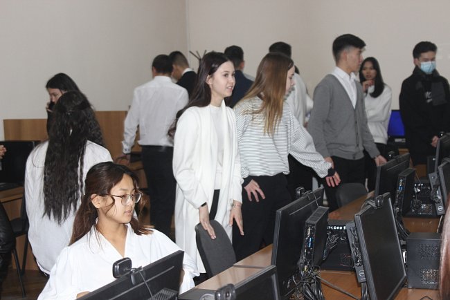 KRSU students were told about public service in Kyrgyzstan