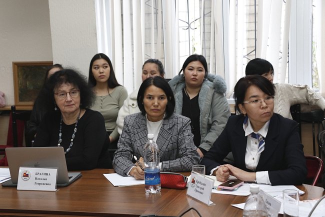 KRSU hosted a scientific discussion of the problems of promoting and teaching the Russian language