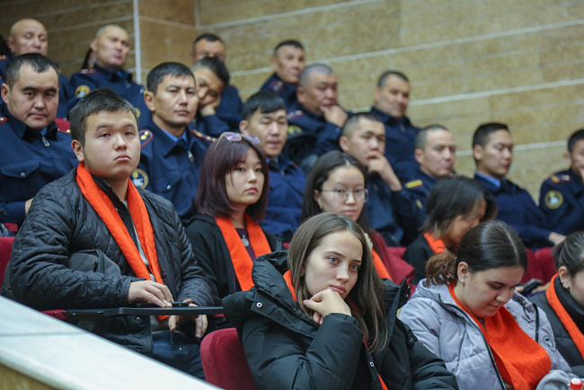 В КРСУ прошла лекция по профилактике правонарушений от СО МВД