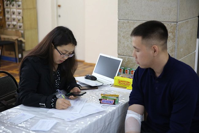 Donor Day at KRSU: more than 120 people donated blood in support of those in need