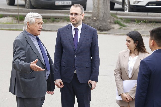Deputy Minister of Science and Higher Education of the Russian Federation K. Mogilevsky visited KRSU