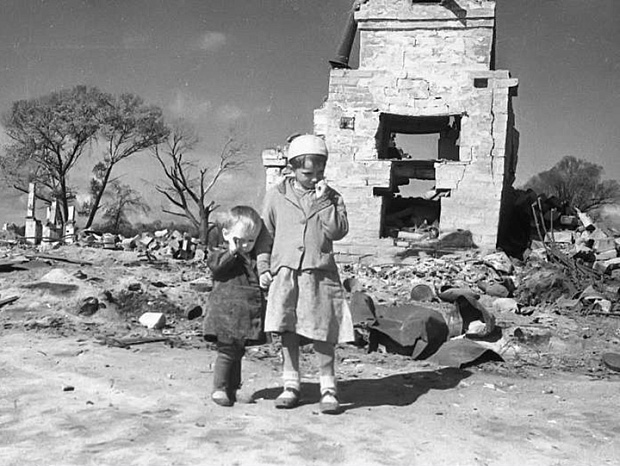 «Children of war. They didn't play it. They lived in it»