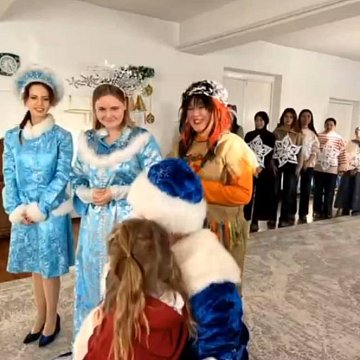 Students of the Faculty of Medicine presented gifts for the children of the orphanage