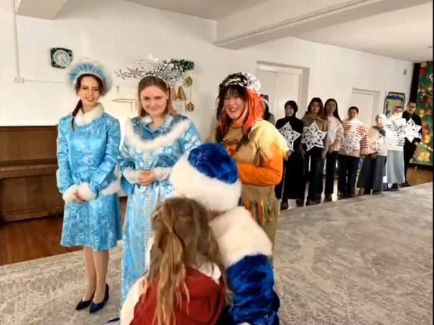 Students of the Faculty of Medicine presented gifts for the children of the orphanage