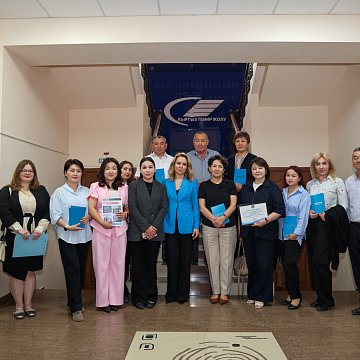 Employees «Kyrgyz temir zholu» completed the advanced training program at KRSU