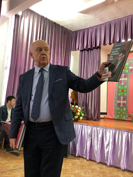 KRSU celebrated International Mother Language Day with gifts for schools