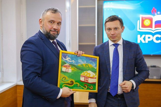 Warm meeting with the delegation from St. Petersburg: KRSU strengthens strategic ties