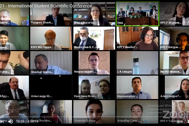 Студенты-медики КРСУ удостоены дипломов конференции в Ташкенте