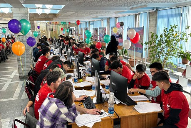KRSU students will represent Kyrgyzstan in the Superfinal of the region as part of the International Student Programming Olympiad