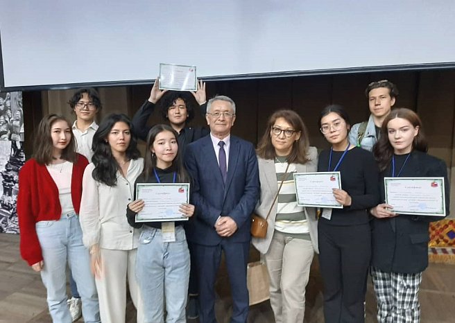 The KRSU team took 1st place at the Olympiad «Psychology – my choice»