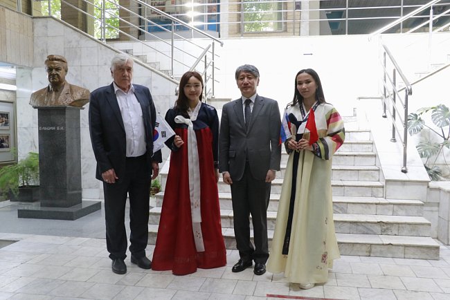 KRSU was visited by the Ambassador Extraordinary and Plenipotentiary of the Republic of Korea to the Kyrgyz Republic, Lee Wonjae