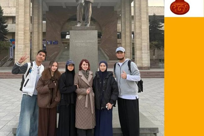 Two teams KRSU — «Leaders of KRSU» and «Elim» — are taking part in the Russian Language World Championship for Foreigners—2025