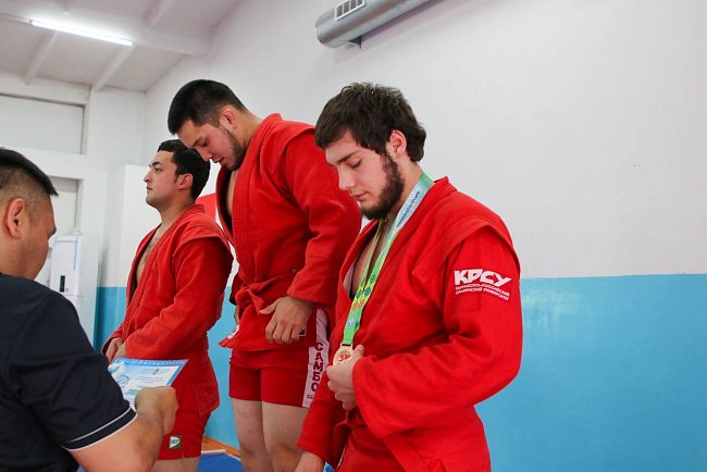KRSU students became prize-winners of sambo competitions at the Universiade of the Kyrgyz Republic