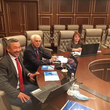 KRSU employees spoke at the II Eurasian Analytical Forum