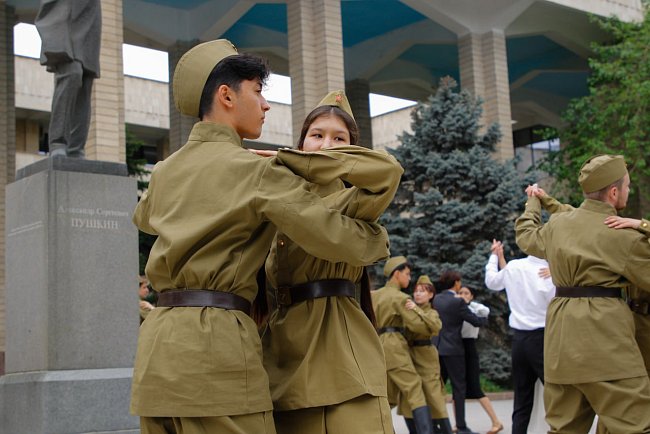Dance through time: Victory Waltz in KRSU