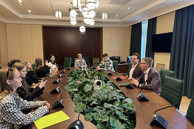 KRSU students at the St. Petersburg Polytechnic University: new horizons, inspiration and exchange of experience!