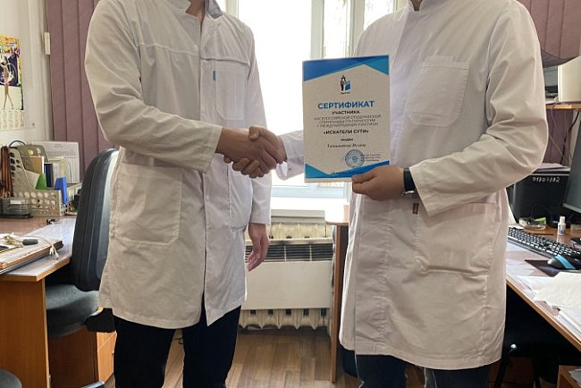 «Pathological smart guys»: KRSU students took a nomination at the II All-Russian Student Olympiad in General Pathology