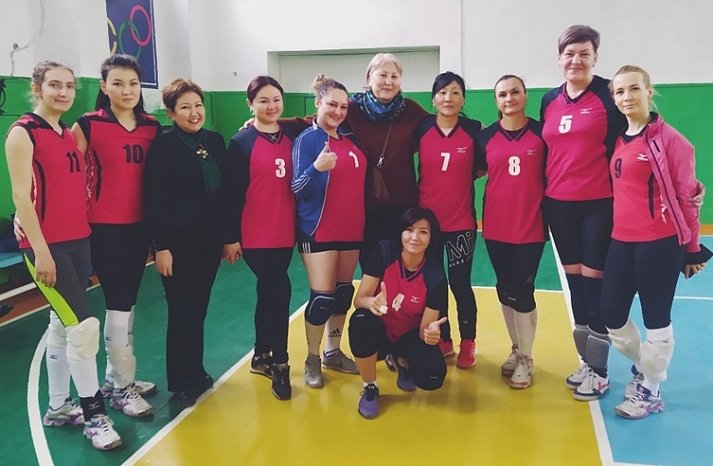 Volleyball players KRSU – winners of the Spartakiad