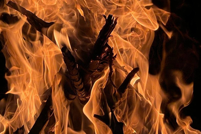 На геологической практике