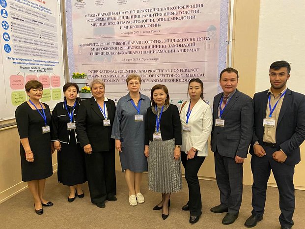 Associate Professor of KRSU E. Radchenko made a report at an international conference on enterovirus infection in the Kyrgyz Republic