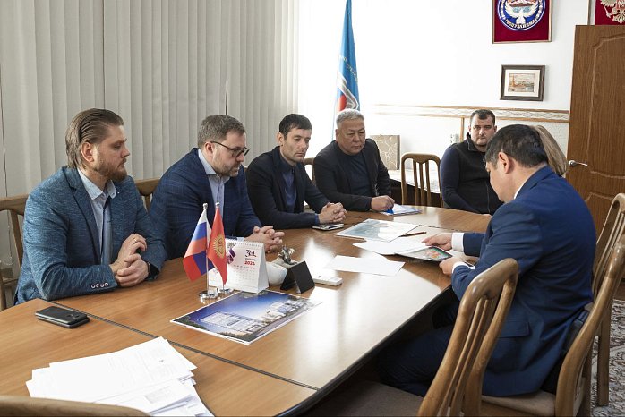 KRSU received the Plenipotentiary Representative of the President of the Kyrgyz Republic in the Chui region
