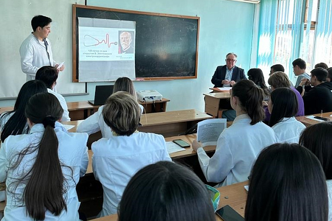 На медицинском факультете прошел круглый стол, посвященный великим физиологам