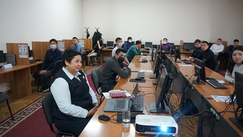 KRSU lawyers got acquainted with the activities of the State Committee of the Kyrgyz Republic