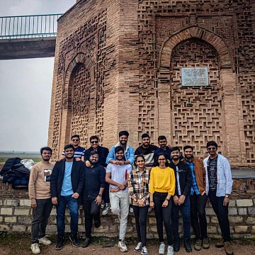 Foreign students of KRSU visited the Burana Tower