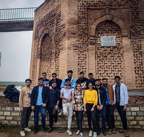 Foreign students of KRSU visited the Burana Tower