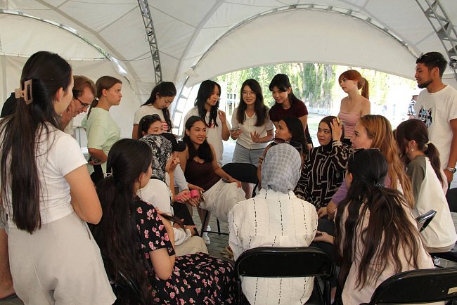 Another busy educational day was held at the Summer School of Student Government and Social Design