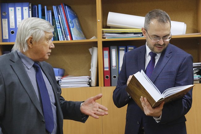 Deputy Minister of Science and Higher Education of the Russian Federation K. Mogilevsky visited KRSU