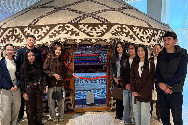 KRSU students got acquainted with the historical heritage of Kyrgyzstan