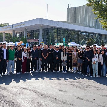 Студенты КРСУ приняли участие в областном молодежном форуме «Кыялымдагы Кыргызстан: Чүй 100»