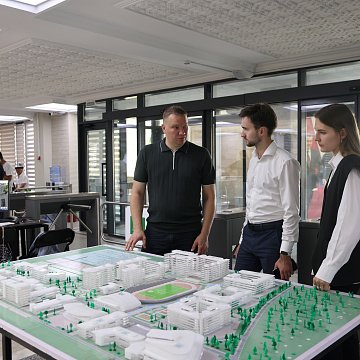 Representatives of the program «Studentourism» of the Russian Ministry of Education and Science visited KRSU