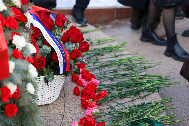 КРСУ принял участие в митинге-реквиеме в память о блокаде Ленинграда