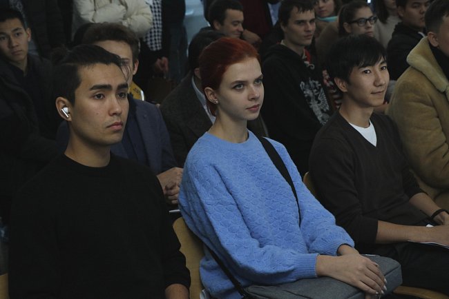 Students of KRSU – the future elite of Kyrgyzstan!