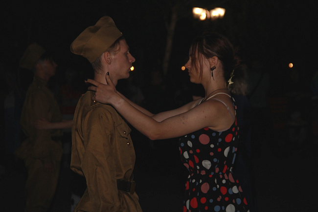 Студенты КРСУ приняли участие в Международной акции «Свеча Памяти»