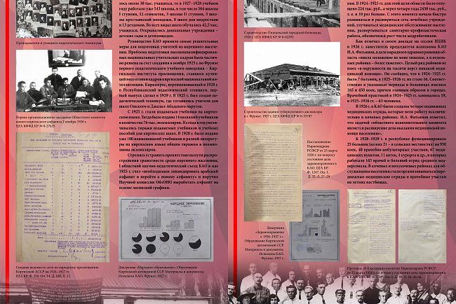 "Улуу келечектин башатында" тарыхый-документалдуу кергезме. РСФСРдин Кара-Кыргыз автономиялуу областынын тузулгендугунун 100 жылдыгына карата