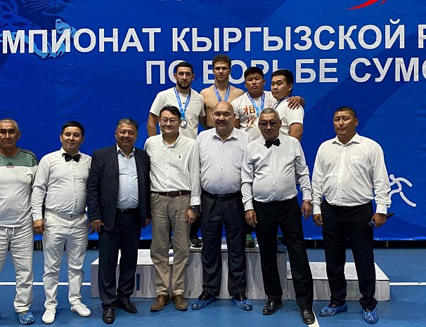 KRSU students successfully performed at the Kyrgyz Republic Sumo Wrestling Championship, winning prizes in various weight categories.