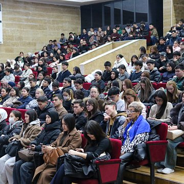 Meetings of students with representatives of the Ministry of Internal Affairs of the Kyrgyz Republic continue at KRSU