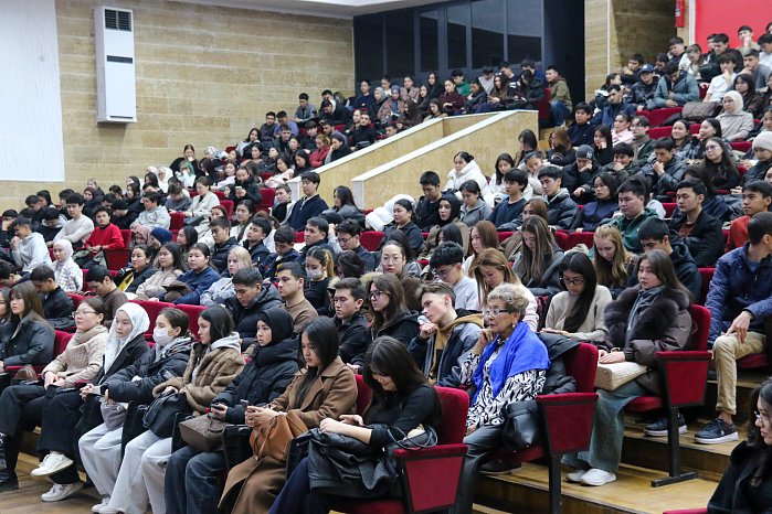Meetings of students with representatives of the Ministry of Internal Affairs of the Kyrgyz Republic continue at KRSU