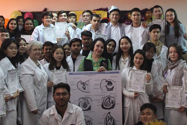 A traditional student competition «Histology experts» was held at the KRSU medical department