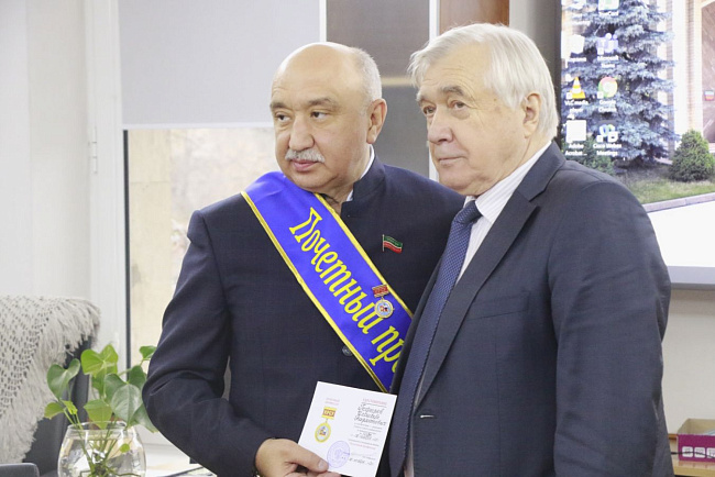 Визит делегации КФУ в КРСУ