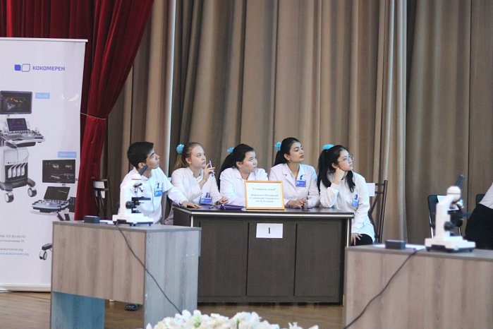 The team of the medical department KRSU won the Cup and 2nd degree diploma at the interuniversity Olympiad in medical parasitology